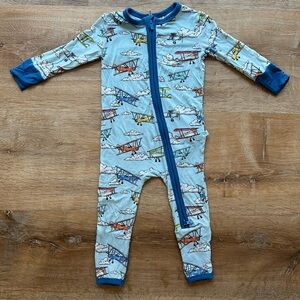 Posh Peanut Double Zip Pajamas 6-9 Months